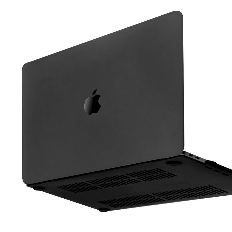 Macbook Case Air M1 M2 New Pro 13 Inch Retina Premium Pastel Matte Black Hardcase Clear Black Casing For New Mac Book