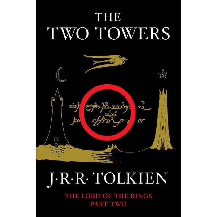 Novel Buku - The Two Towers (The Lord of the Rings, Part Two) by J.R.R. Tolkien