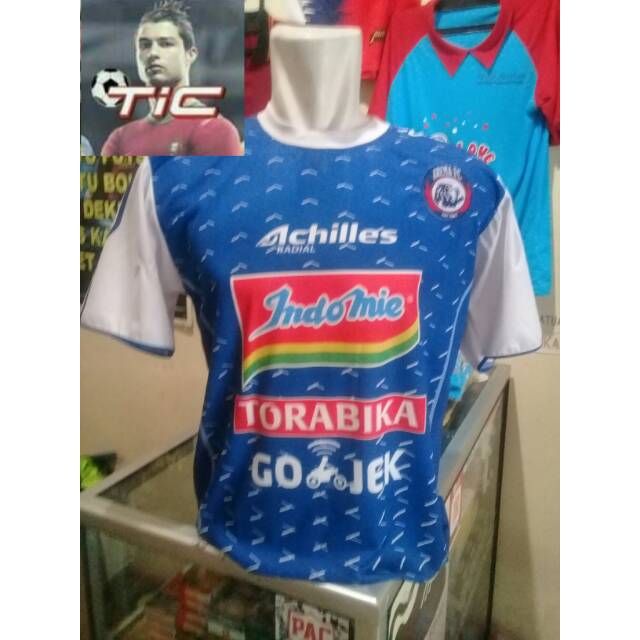 KAOS BOLA BAJU BOLA JERSEY AREMA OBRAL
