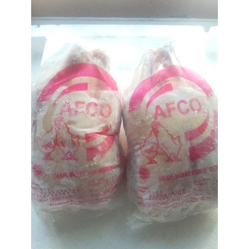 

DAGING AYAM BEKU KARKAS HALAL CHICKEN FROZEN 1.100 GR