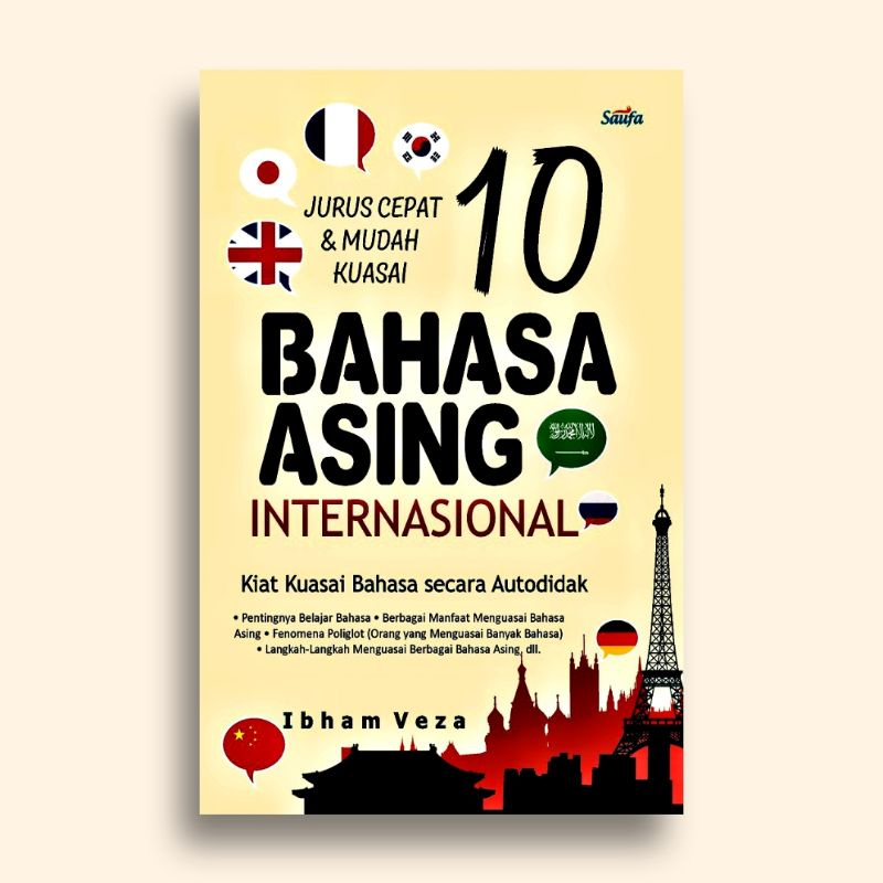 Jurus Cepat dan Mudah Kuasai 10 Bahasa Asing Internasional Ibham Veza