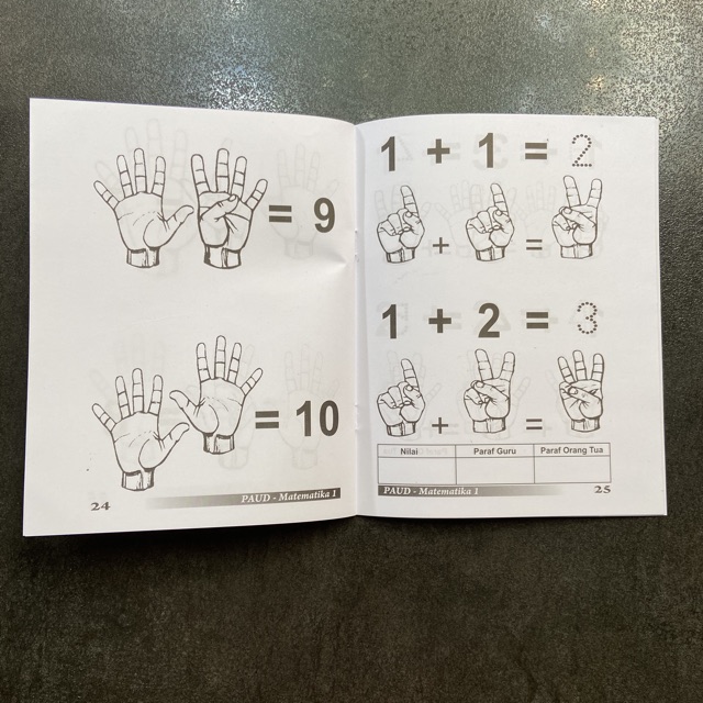 Buku Anak TK SD PAUD Matematika 1-2 BJ-3
