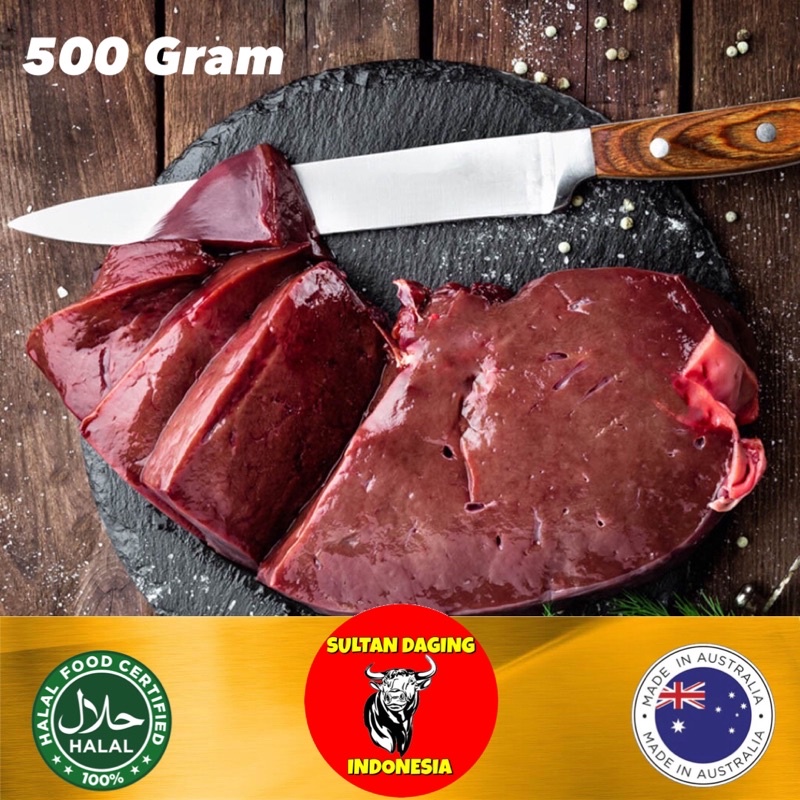 

HATI SAPI PREMIUM 500 GRAM IMPORT DARI AUSTRALIA/HATI SAPI IMPORT/ HATI SAPI FRESH/ HATI SAPI FROZEN