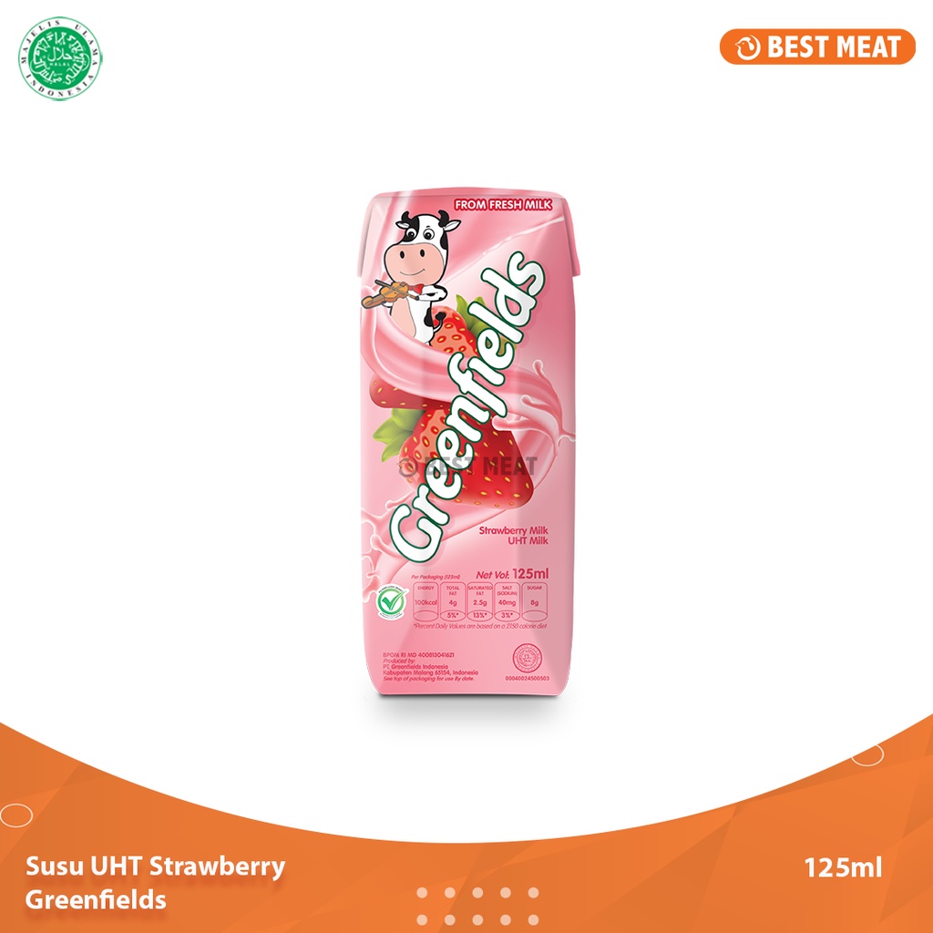 

Susu Greenfields UHT Strawberry 125ml