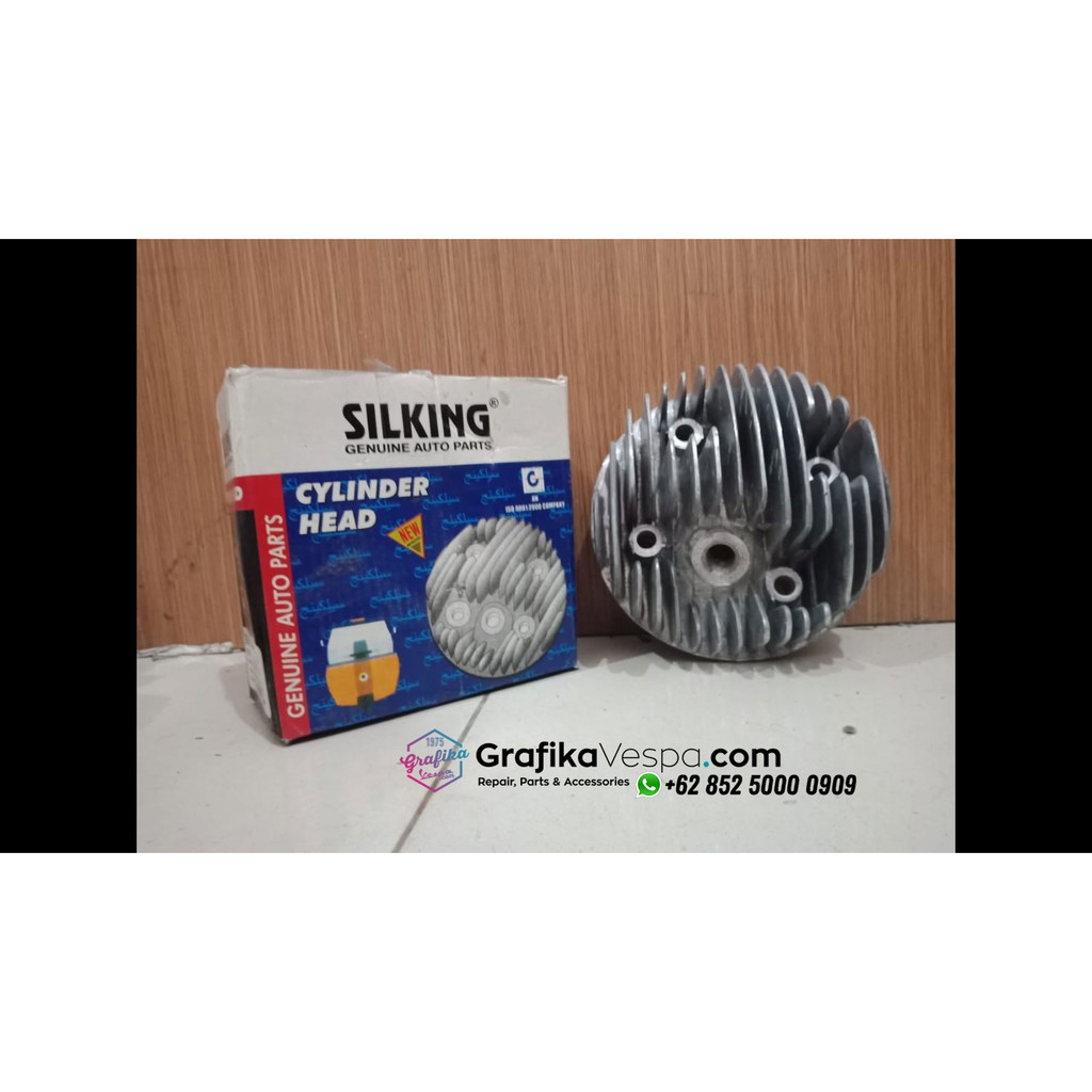 Head block cop blok drat busi silinder vespa px pxe excel