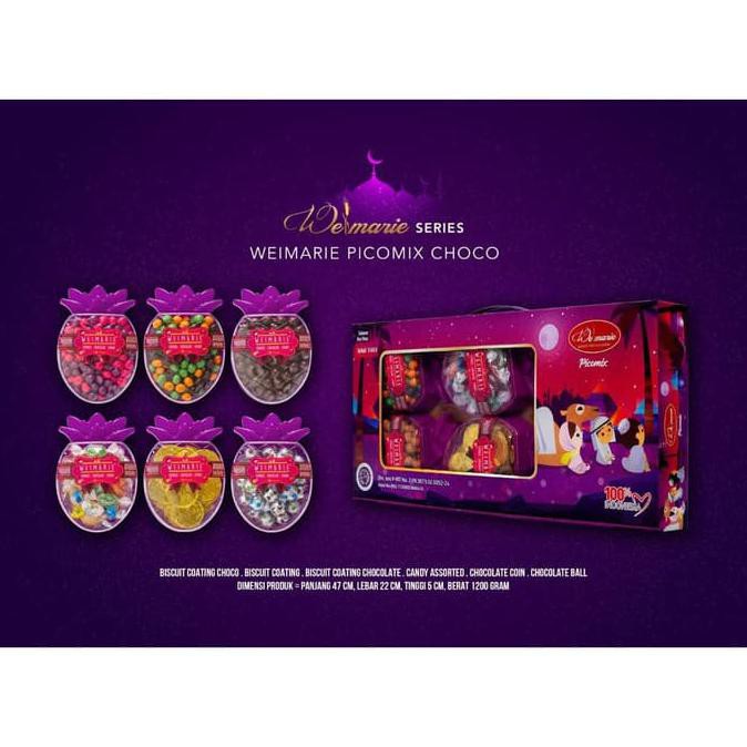 

Murah Paket Kue Lebaran Kue Kering Lebaran Merk Weimarie Picomix Choco (Hala