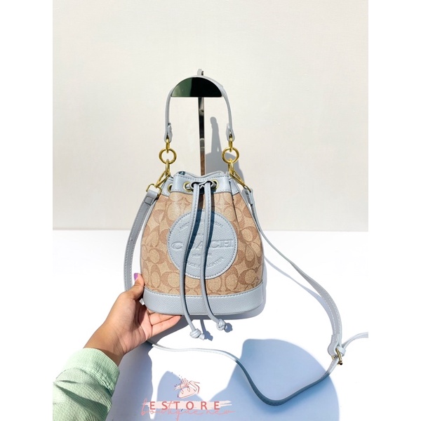 New Ch Drawstring Bucket Shoulderbag