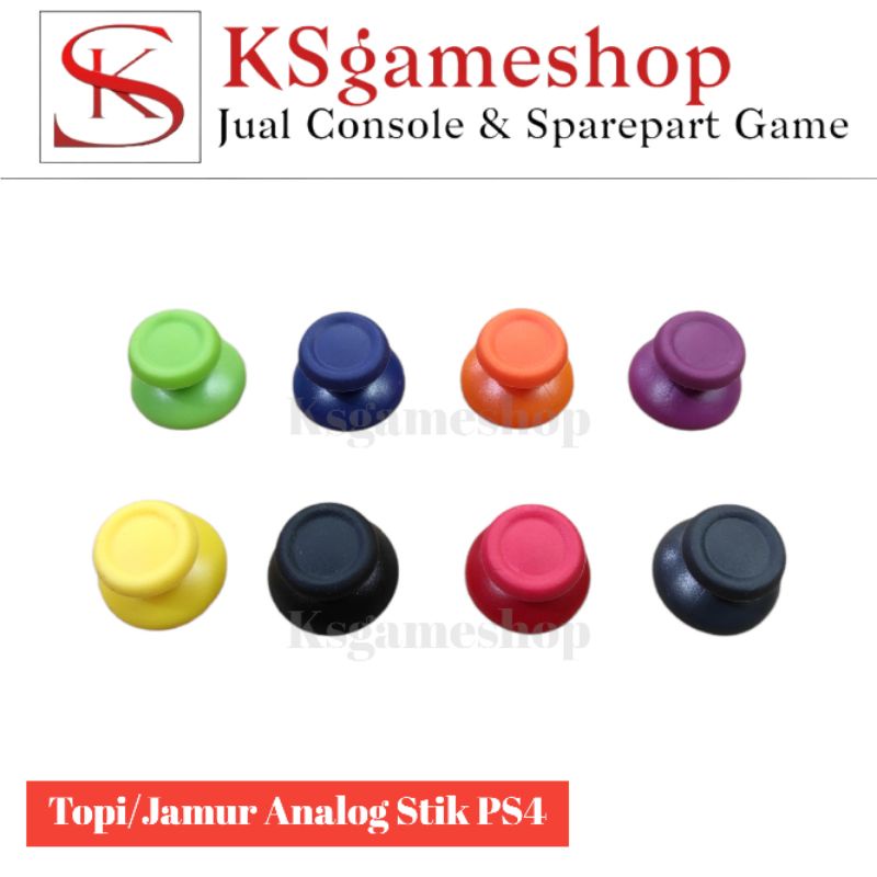 Topi Jamur Analog Stik PS4 Warna