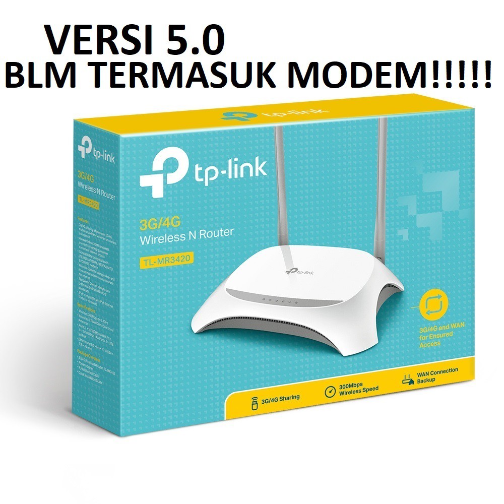 TPLINK MR3420 MR 3420 3G 4G 300mbps