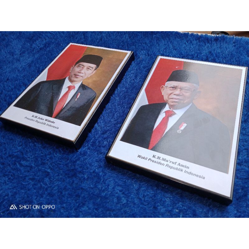 Foto presiden dan wakil presiden+Figora+Frameblock