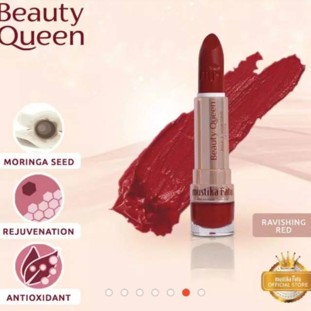 Mustika Ratu Beauty Queen Lipstik Matte