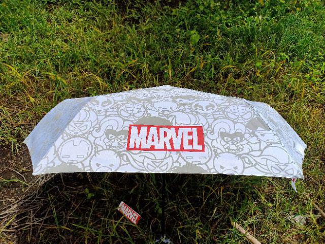 Marvel Uv Protection Umbrella Miniso Payung Lipat Avengers Thor Hulk Captain America Spiderman Lebar
