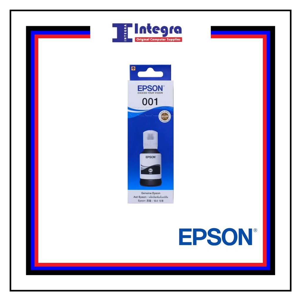 Tinta Epson 001 Black Original