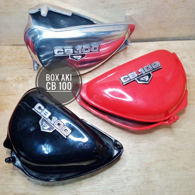 BOX AKI CB 100 COVER ACCU CB 100 ALMUNIUM
