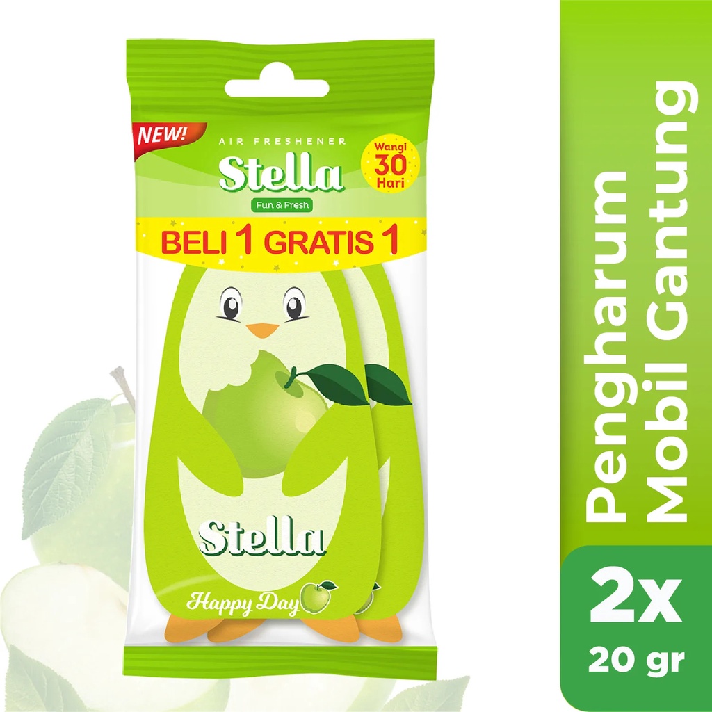 STELLA FUN &amp; FRESH PARFUM MOBIL PENGHARUM RUANGAN Beli 1 Gratis 1