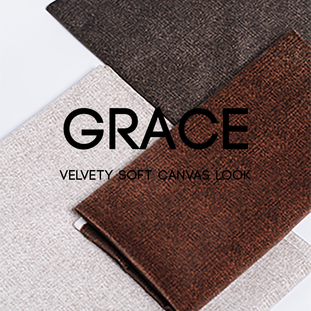 GRACE Kain Kursi Sofa Baldu Lembut Motif