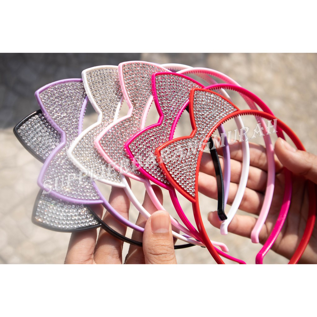 Bando Permata Dewasa Anak Model Kelinci Pita Bear FS1100