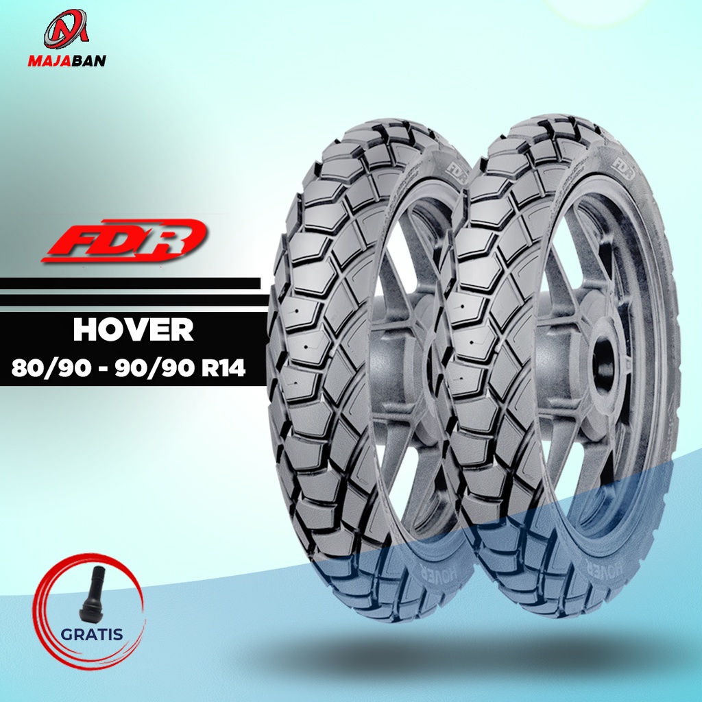 Paket Ban Motor Matic // FDR HOVER 80/90 - 90/90 Ring 14 Tubeless