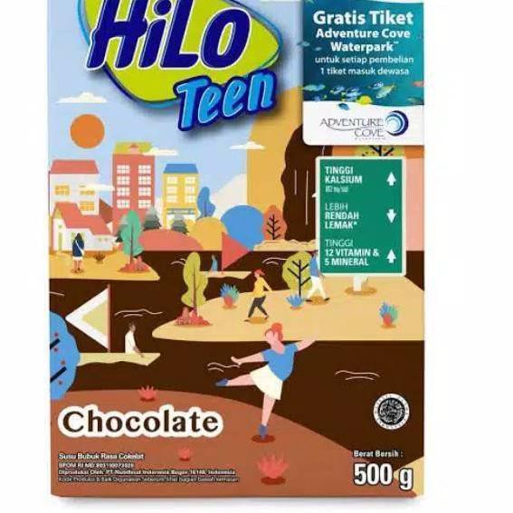 

<D2144) HiLo Teen 500 gr rasa Coklat/vanila caramel/Yoghurt banana