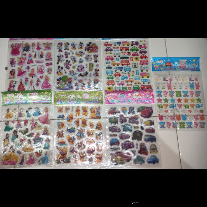 

stiker emboss medium
