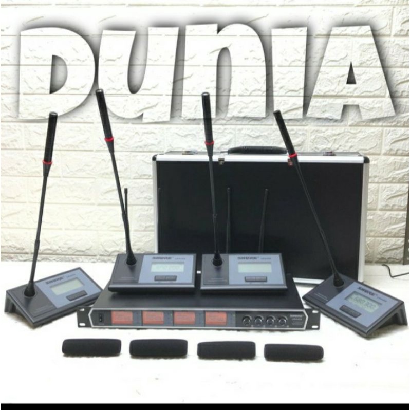 MIC WIRELESS CONFERENCE SHURE UR 4400