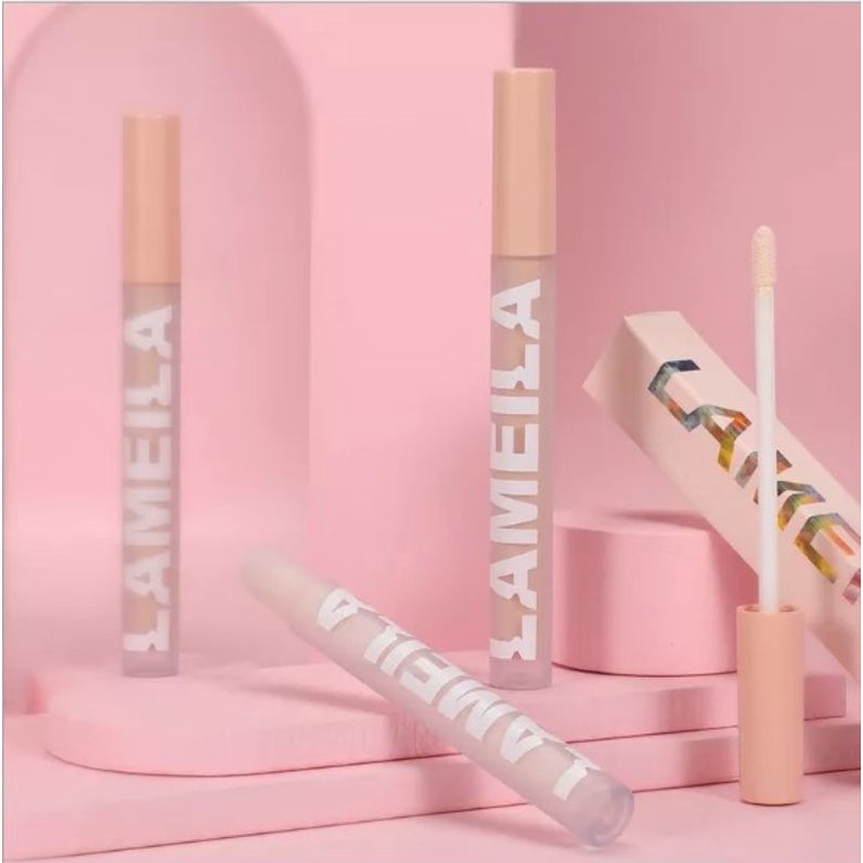 LM 1031 Lameila Liquid Concealer Full Cover Makeup / Lameila Concealer Termurah / Lameila Concealer Meratakan Warna Kulit / Lameila Concealer Menutup Jerawat &amp; Bekas Jerawat / Lameila Concealer Menyamarkan Noda Hitam / Concealer Menutupi Bintik &amp; Pori