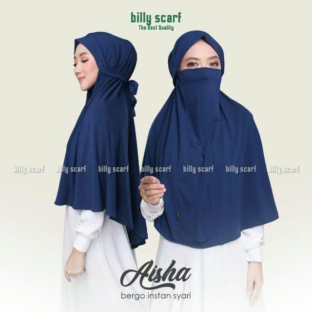 HIJAB MASKER BERGO INSTAN SYAR'I // HIJAB MARYAM MASKER