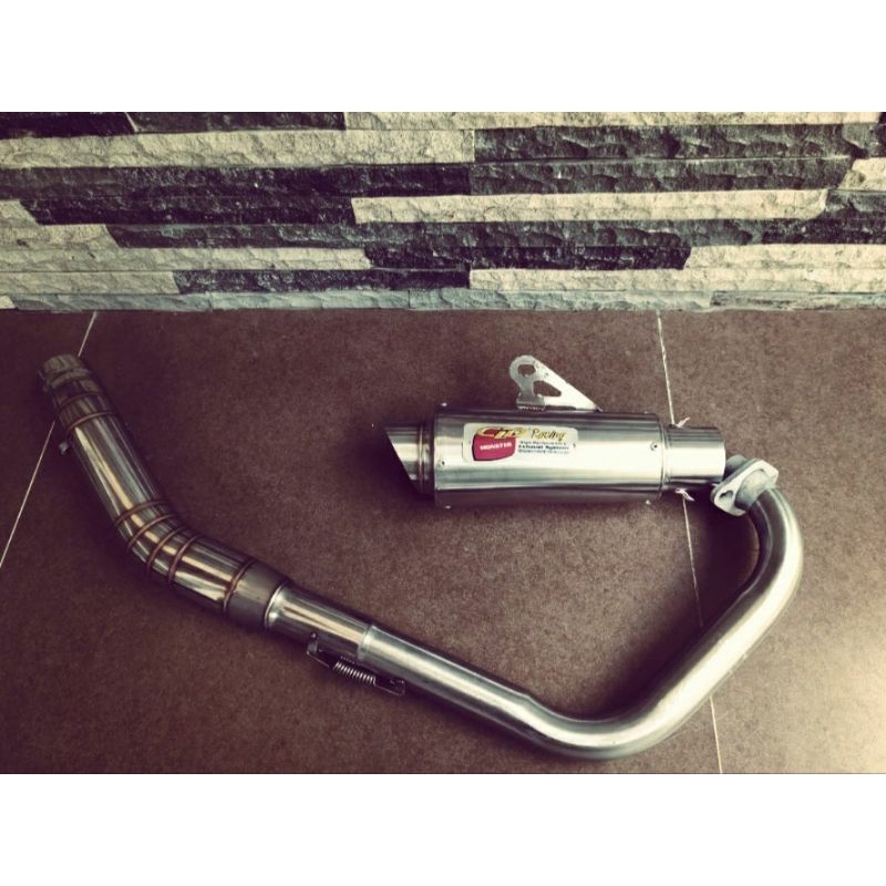 KNALPOT CLD DRAG SATRIA FU 200CC KNALPOT FU JUPITER MX OLD NEW KNALPOT MX KING ROADRACE