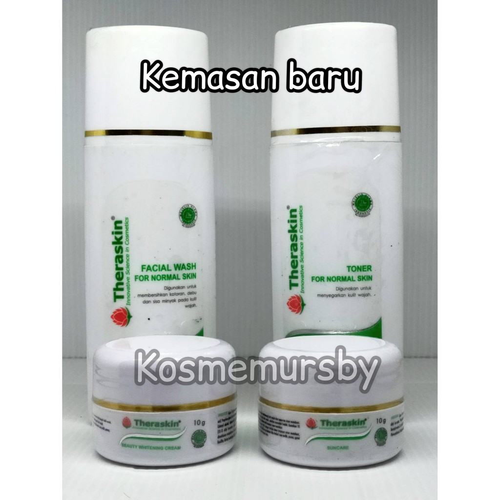 THERASKIN PAKET GLOWING ORIGINAL BPOM - PAKET THERASKIN GLOWING KEMASAN BARU