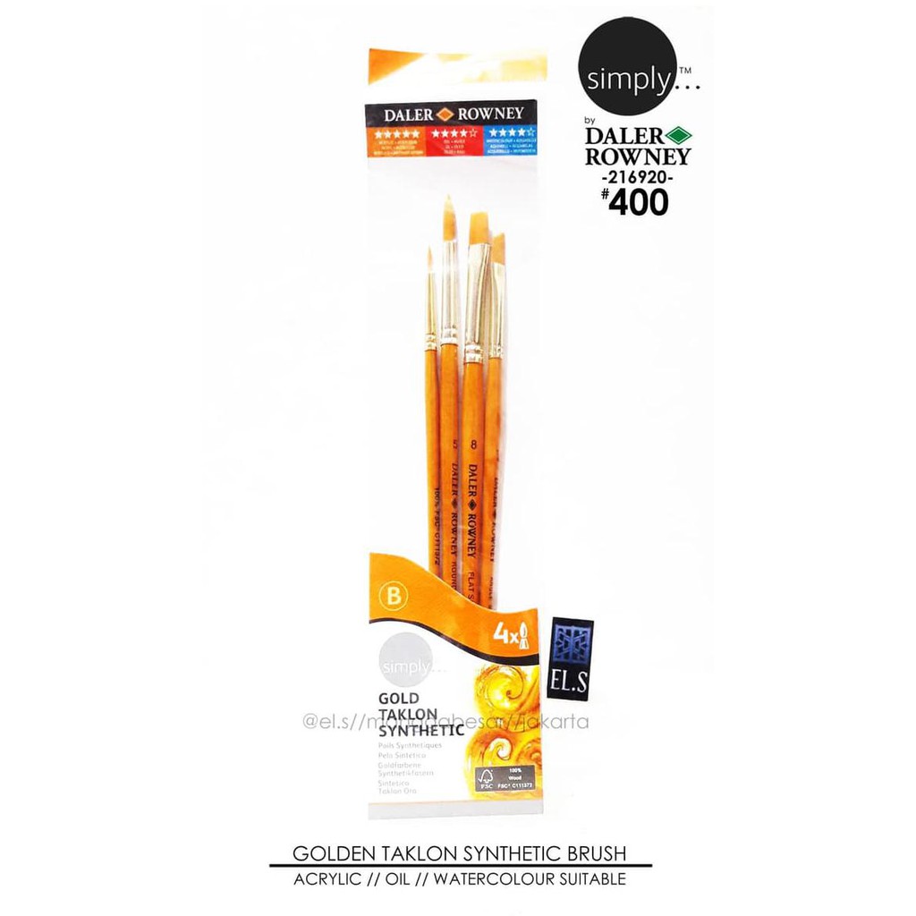 

Daler Rowney Simply Brush Set 400 Best Seller