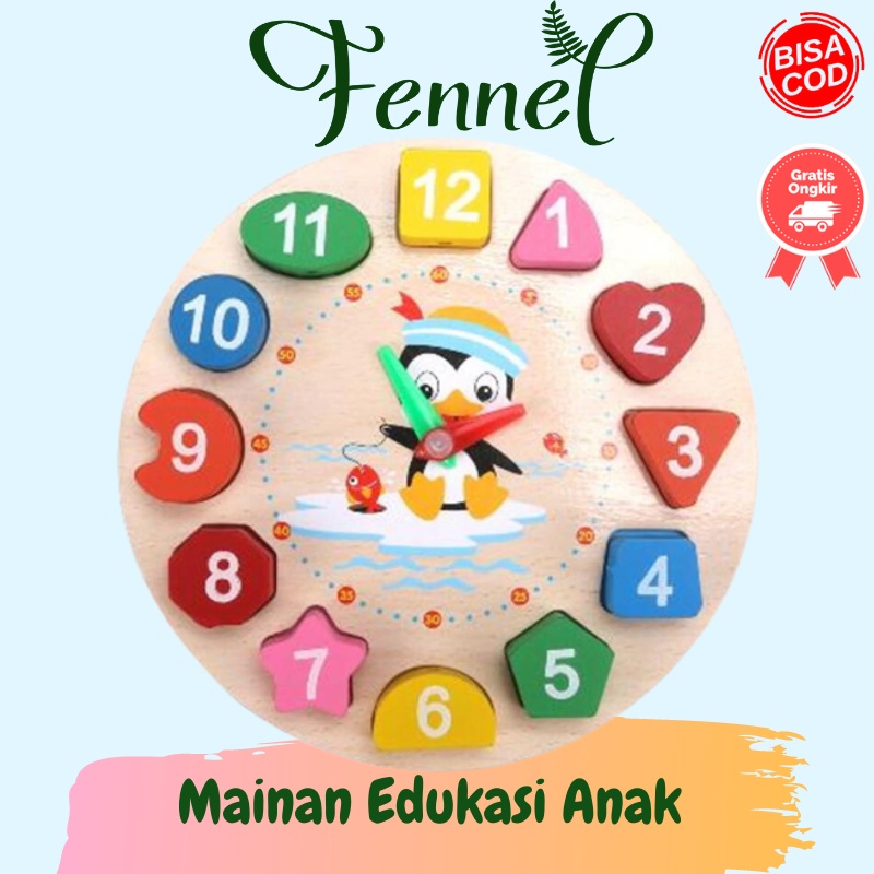 Board Game Mainan Edukasi Anak Geometry Number Roulette Match