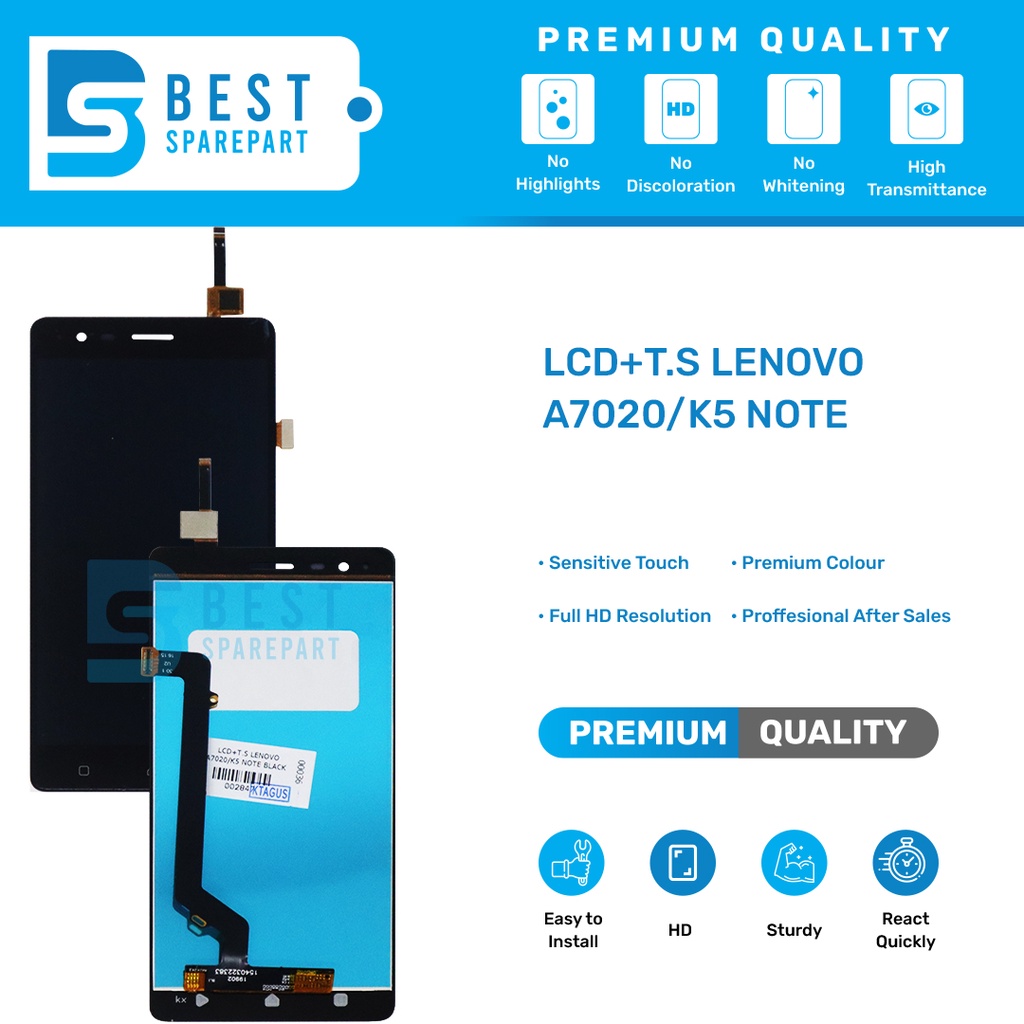 LCD TOUCHSCREEN LENOVO A7020 / K5 NOTE