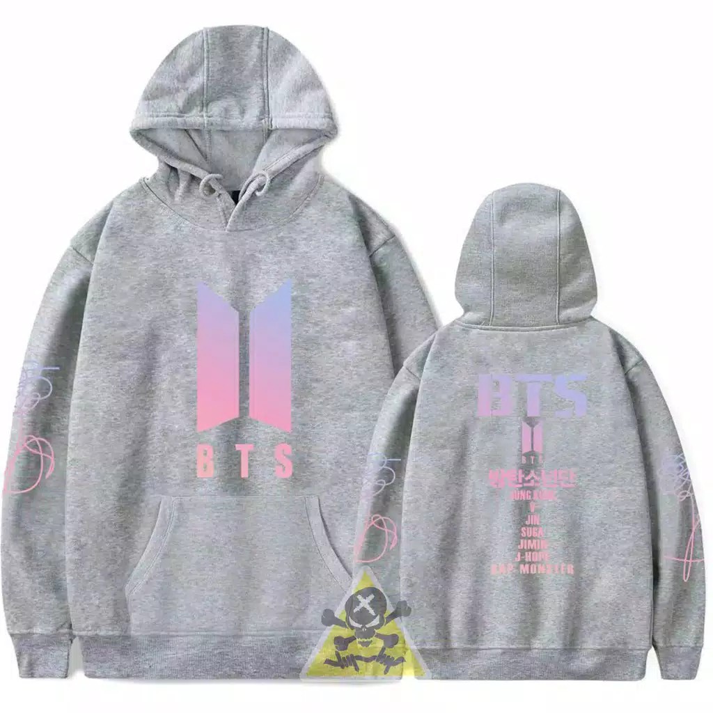 Sweater Hoodie BTS Dewasa / Jaket Kpop All Member / jaket anak bts