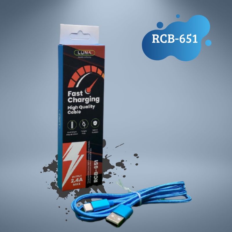 Luna RCB-651 Kabel Data Micro USB Fast Charging