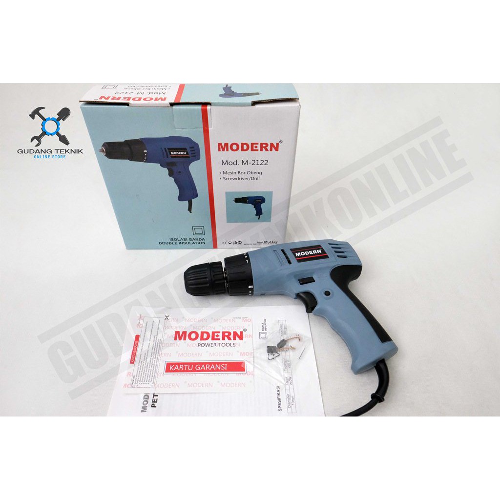 Modern M-2122 / Modern M 2122 Mesin Bor Obeng Torsi Modern M2122 Screwdriver Drill