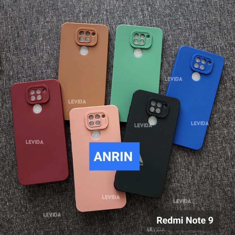 XIAOMI REDMINOTE 9 CASE PRO CAMERA MACARON CASING SOFTCASE SILIKON