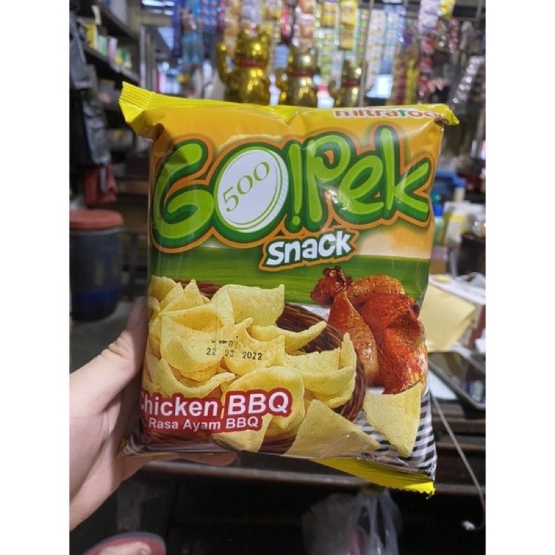Gopek snack kemasan 2000 isi 5