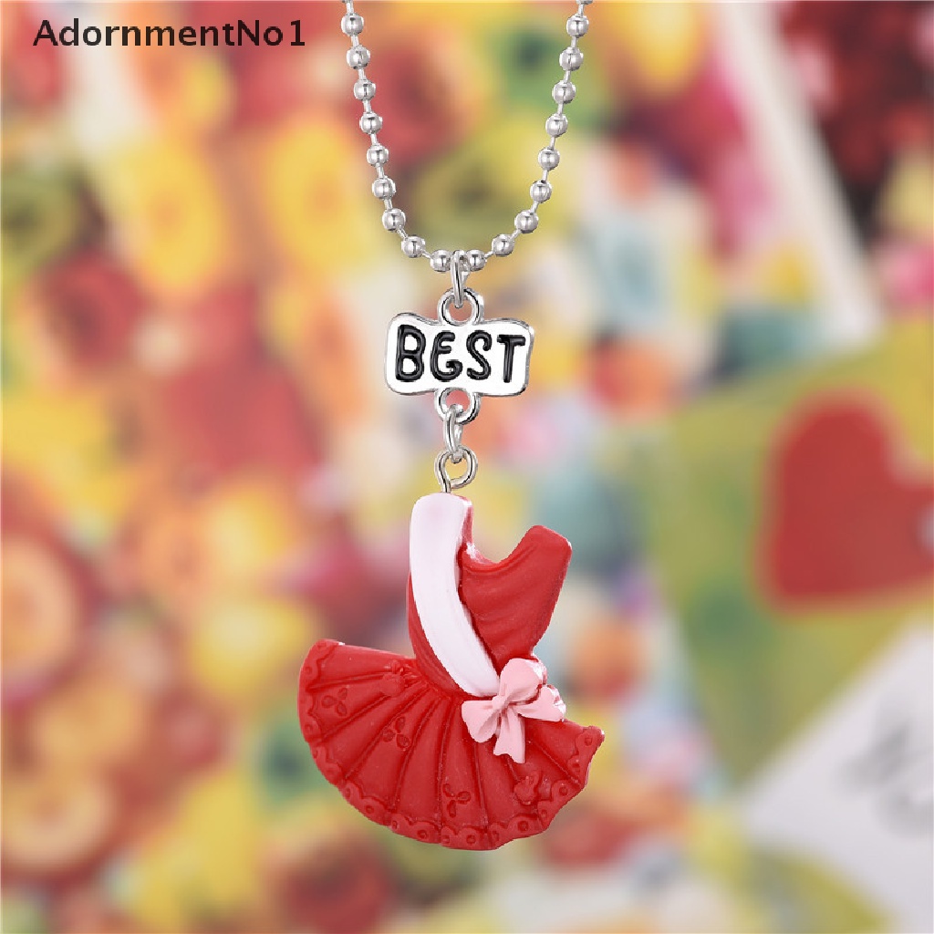 [AdornmentNo1] 2021 BFF Colorful Pendant Necklace Best Friends Necklace Friendship Jewelry Gift [new]