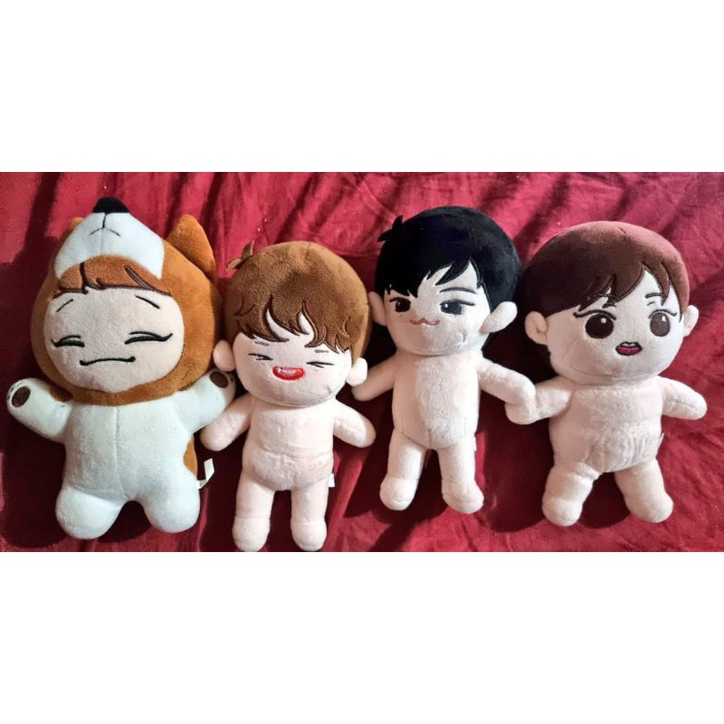 EXO JBJ Doll dan Keyring ( Boneka EXO JBJ Suho Chen Xiumin Kenta Sanggyun )