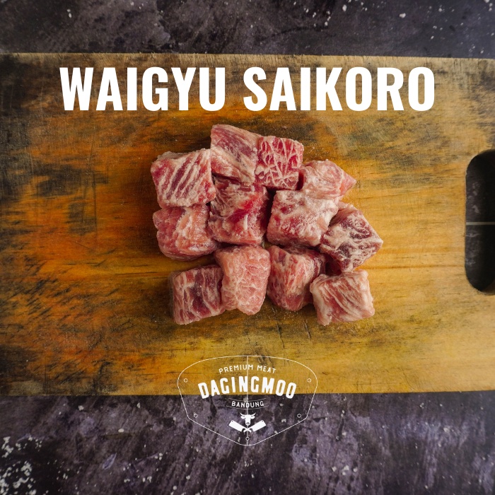 Wagyu Saikoro Cube Meltique Premium / Daging Sapi Wagyu Saikoro Meltik Cube 250gr &amp; 500gr &amp; 1kg Bandung
