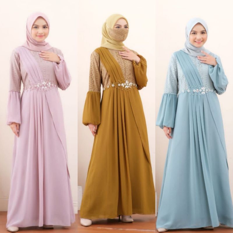 BEST SELLER//KEBAYA MODERN//GAMIS LESTY//By Novie Kebaya