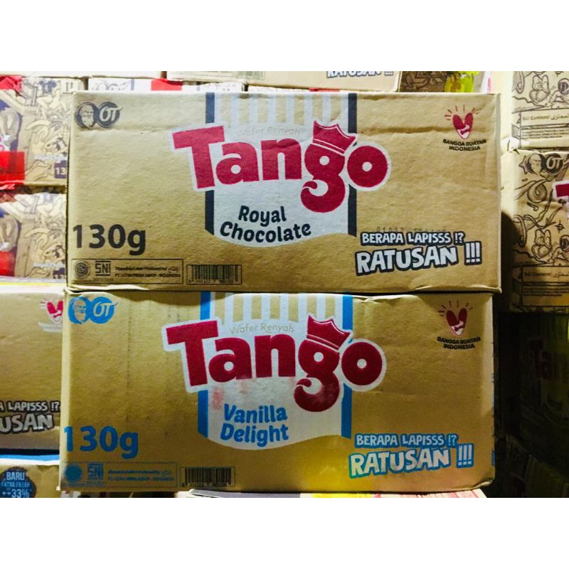 

Tango Wafer 120 gram 1 Karton/Dus isi 24 Pcs