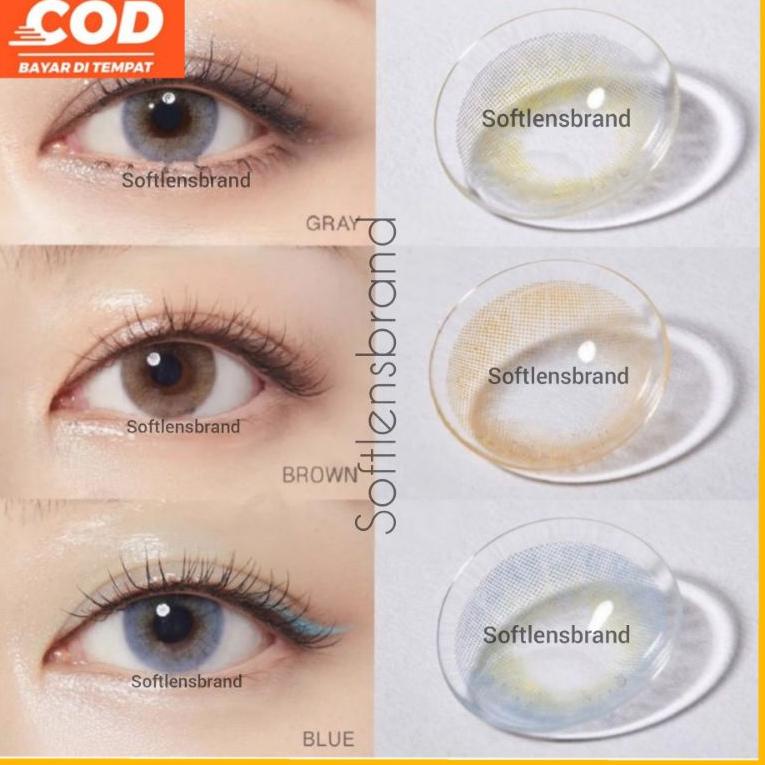 UZB.953598 ‑ SOFTLENS NO RING NATURAL 14,00 MM - Softlens minus normal - softlens brown - grey - blu