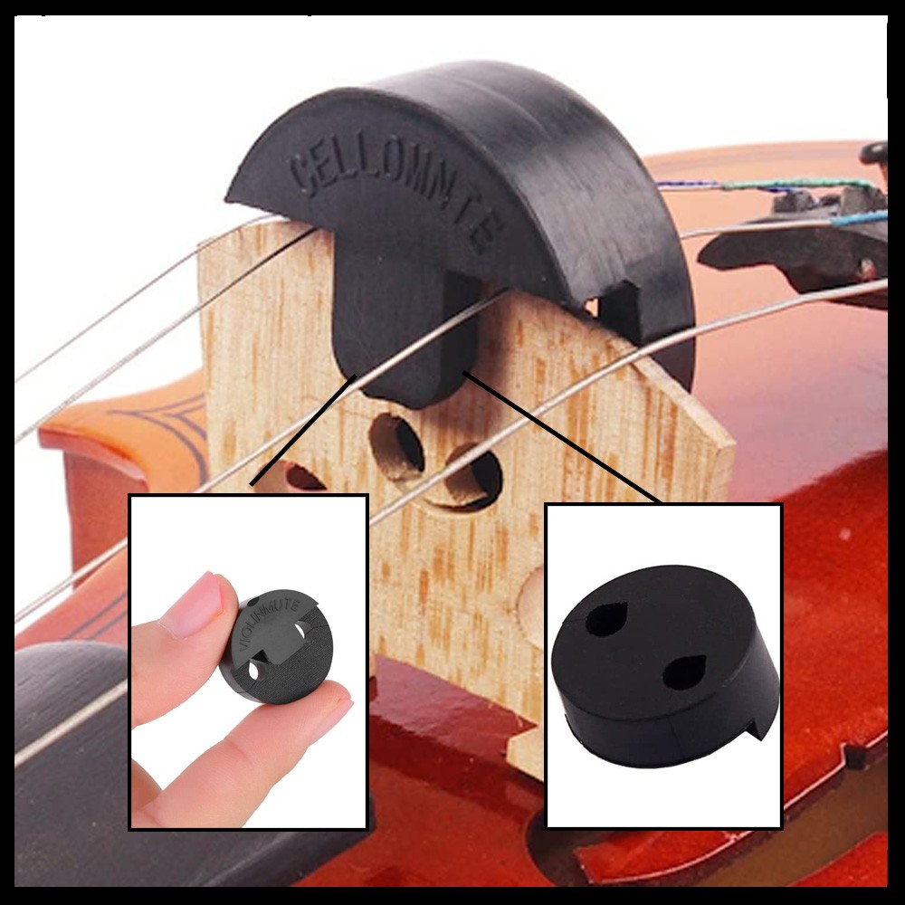 Violin Mute VM01 Small Black