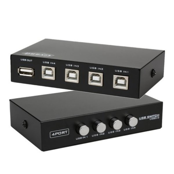 USB PRINTER SWITCH HUB 4 PORT 2 PORT