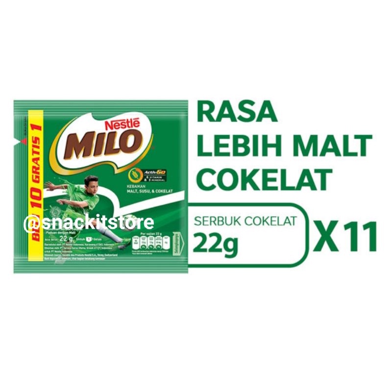 

Milo Active Go Renteng Netto 10Sachet x 22gr