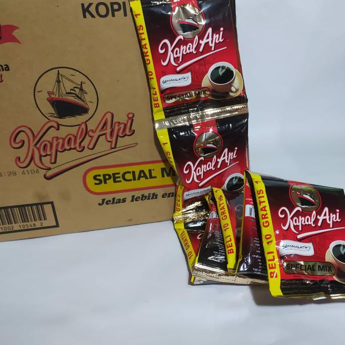 

Kopi Kapal Api Spesial Mix /1dus/12 renceng/25gram/grosir