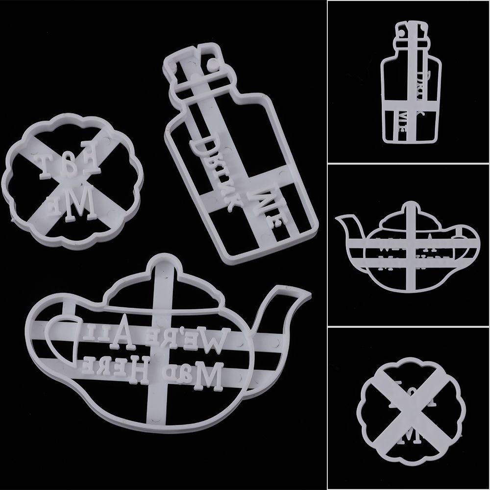 Solighter Eat Me Cetakan Kue Kering Lucu Alfabet Dapur Gadget Perlengkapan Pesta Cetakan Biskuit