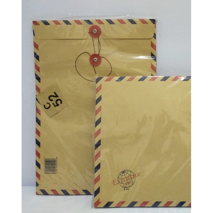 

Amplop Coklat Executive Tali E 310 Mail (isi 10 lembar)