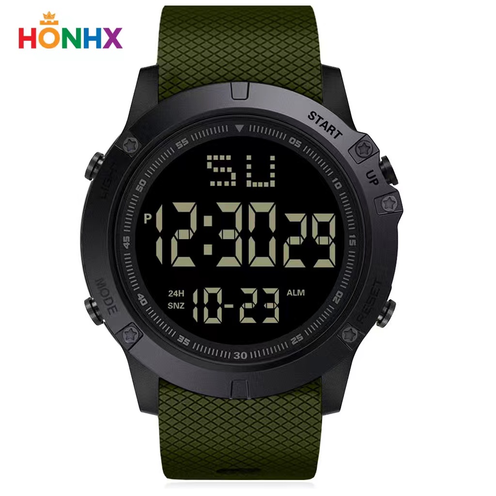 HONHX 1426 Jam Tangan Pria Digital Rubber